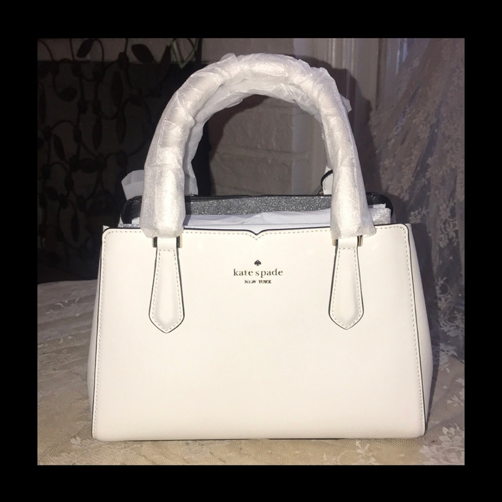 NWT Kate Spade White Satchel Bag